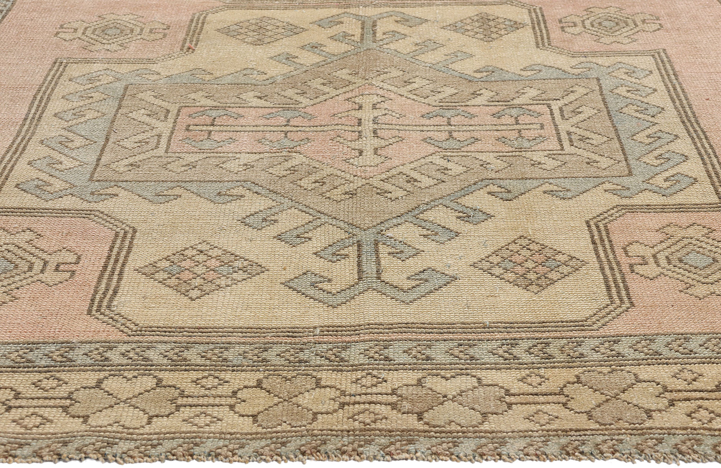 5 x 8 Vintage Pink Persian Hamadan Rug 53941