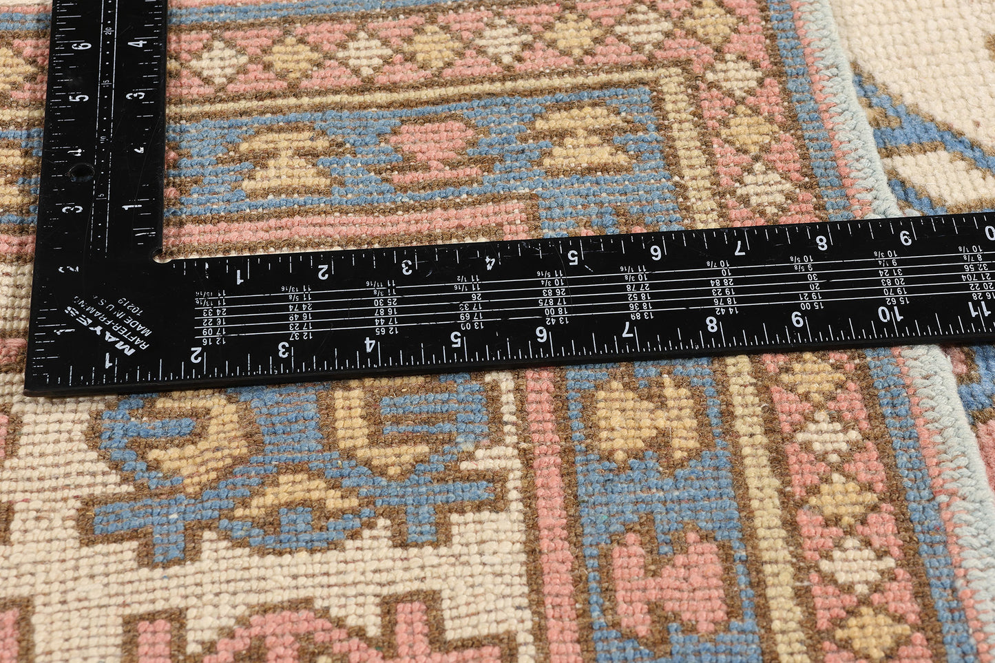 6 x 8 Vintage Pink Persian Hamadan Rug 53944