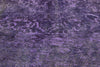 7 x 10 Vintage Turkish Purple Overdyed Rug 60600