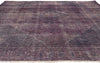 7 x 9 Vintage Turkish Purple Overdyed Rug 60685