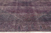 7 x 9 Vintage Turkish Purple Overdyed Rug 60685