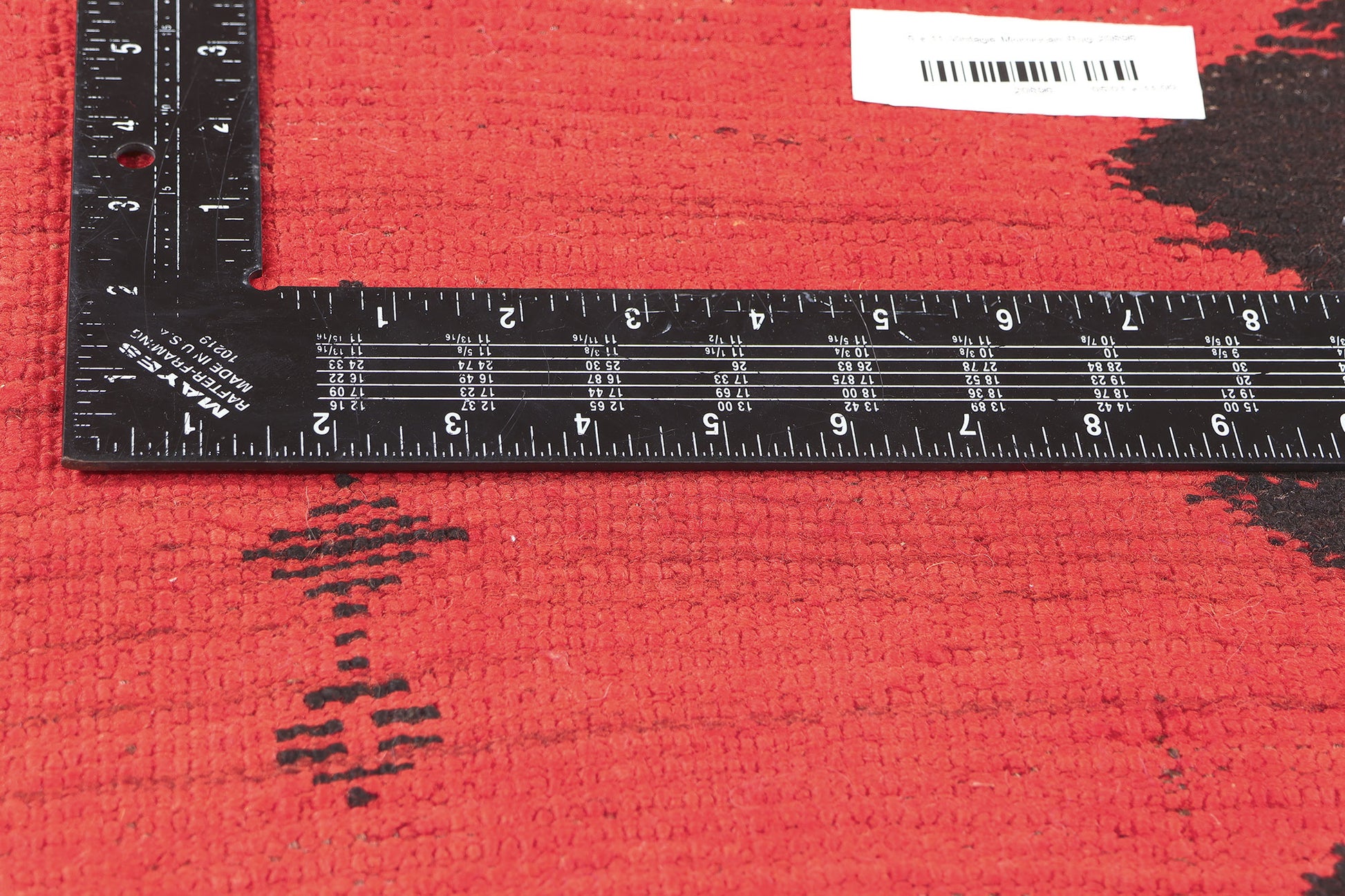 5 x 11 Vintage Red Taznakht Moroccan Rug 20896