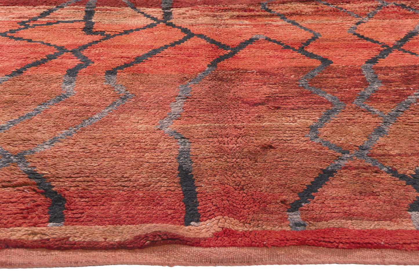 5 x 8 Vintage Red Talsint Moroccan Rug 20274