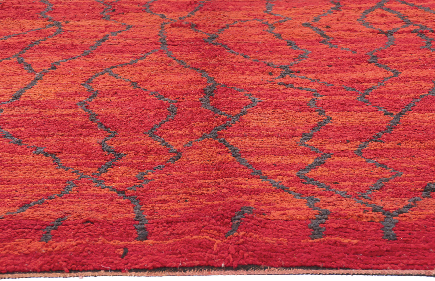5 x 8 Vintage Red Talsint Moroccan Rug 74822