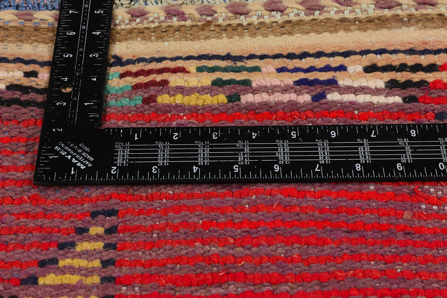 5 x 9 Vintage Red Boujad Moroccan Rug 21795