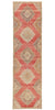 3 x 12 Vintage Red Turkish Oushak Rug 53913