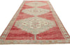 4 x 10 Vintage Red Turkish Oushak Rug 53920