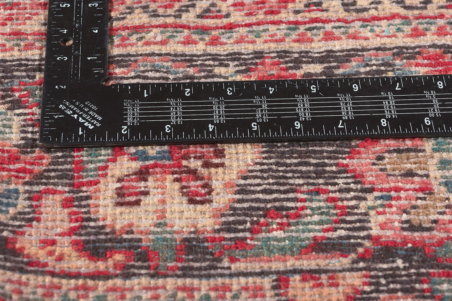 7 x 10 Vintage Red Persian Mahal Rug 78715