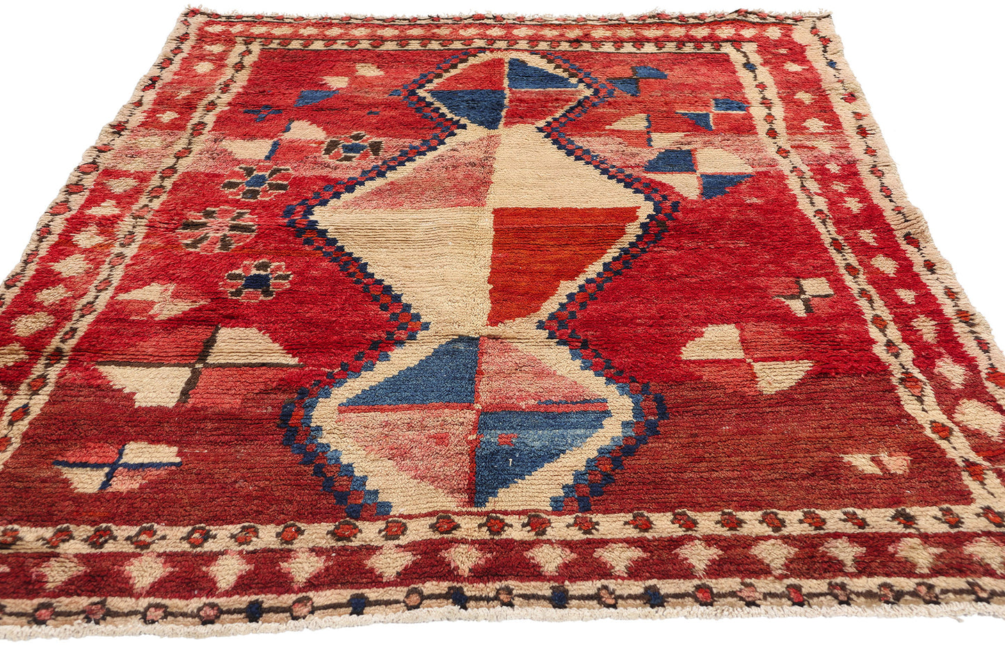4 x 6 Vintage Persian Lori Rug 78889