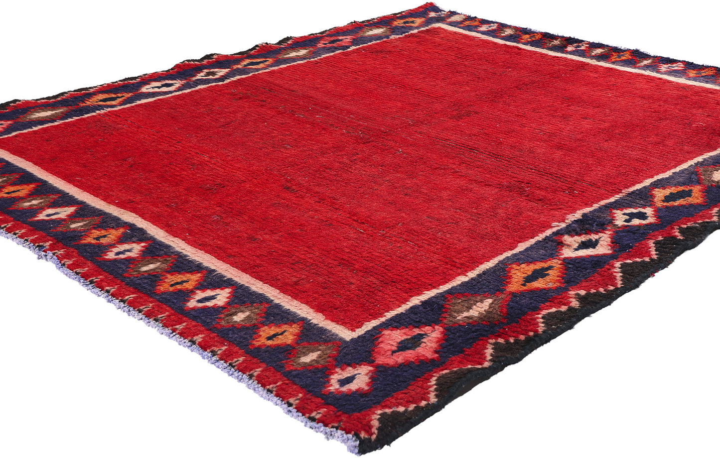 5 x 6 Vintage Red Persian Lori Rug 78887
