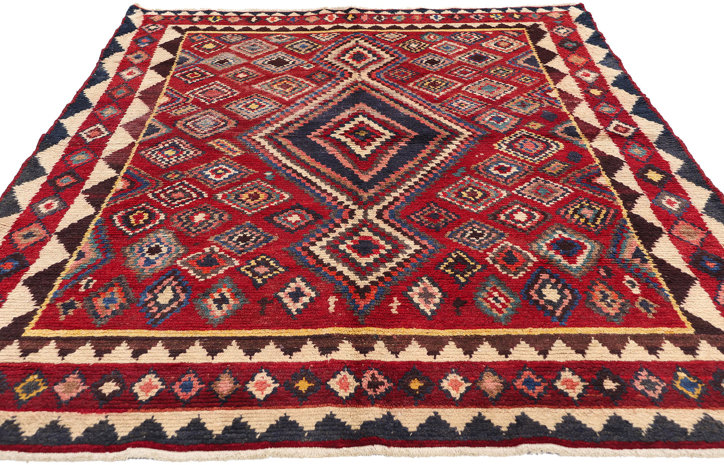 5 x 8 Vintage Persian Lori Rug 78859
