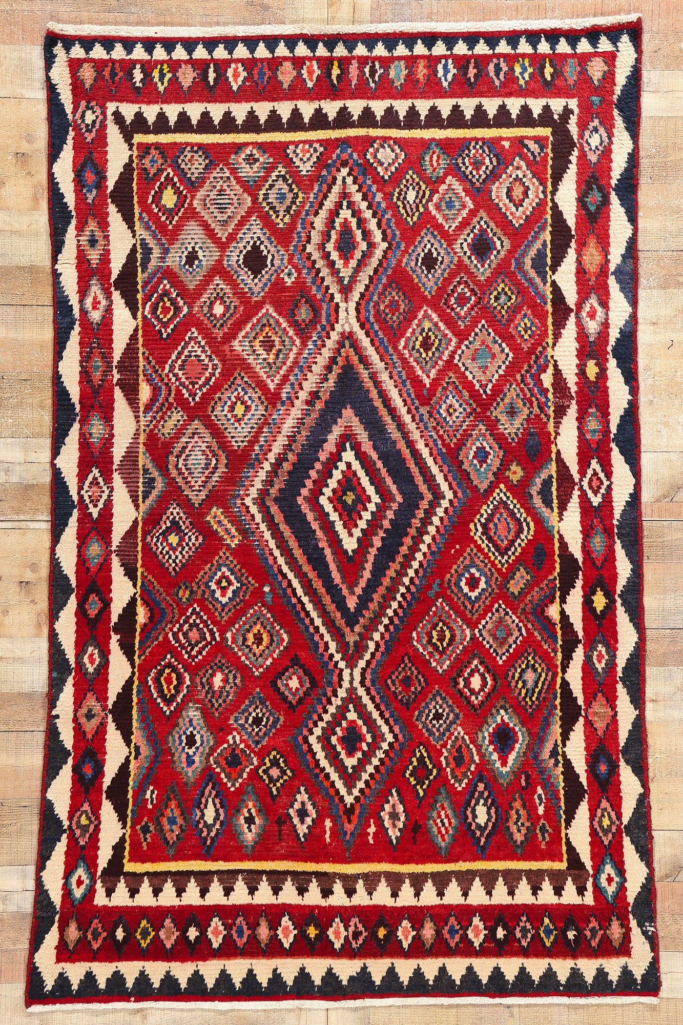 5 x 8 Vintage Persian Lori Rug 78859