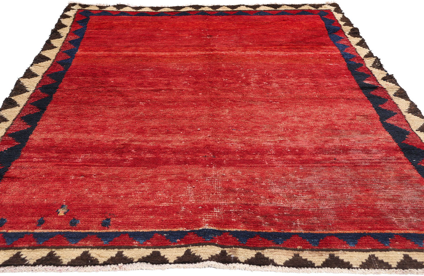 5 x 8 Vintage Red Persian Lori Rug 78849