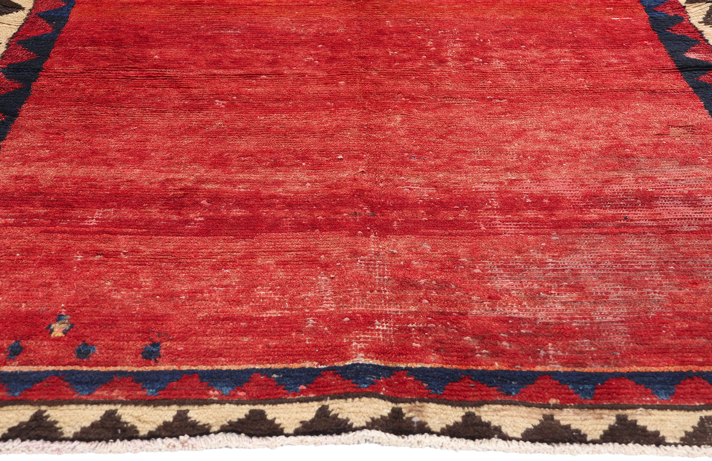 5 x 8 Vintage Red Persian Lori Rug 78849