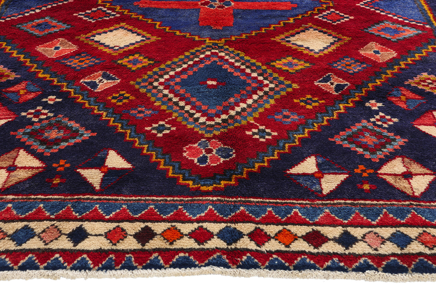7 x 9 Vintage Persian Lori Rug 78855