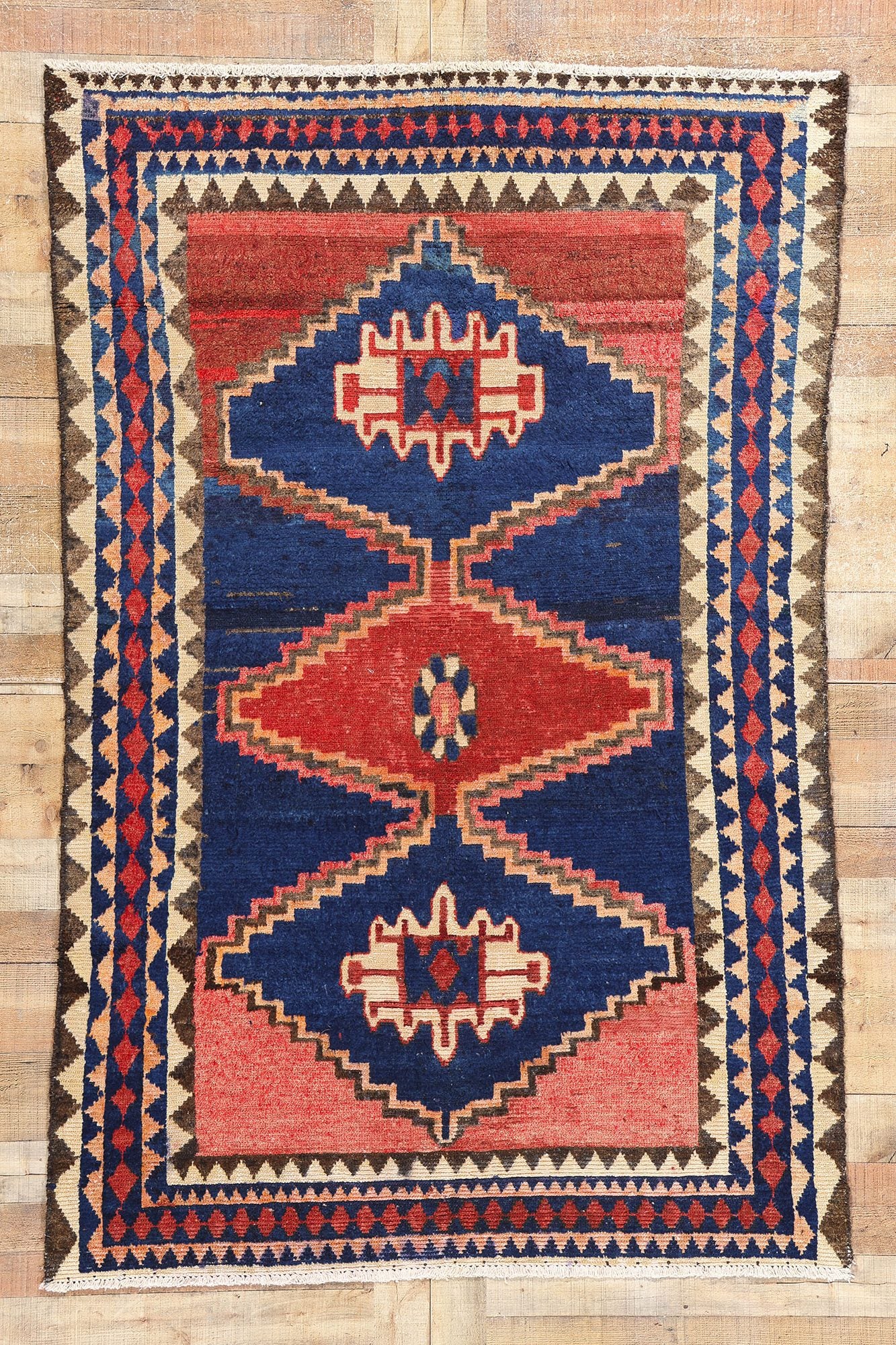 5 x 7 Vintage Persian Lori Rug 78857
