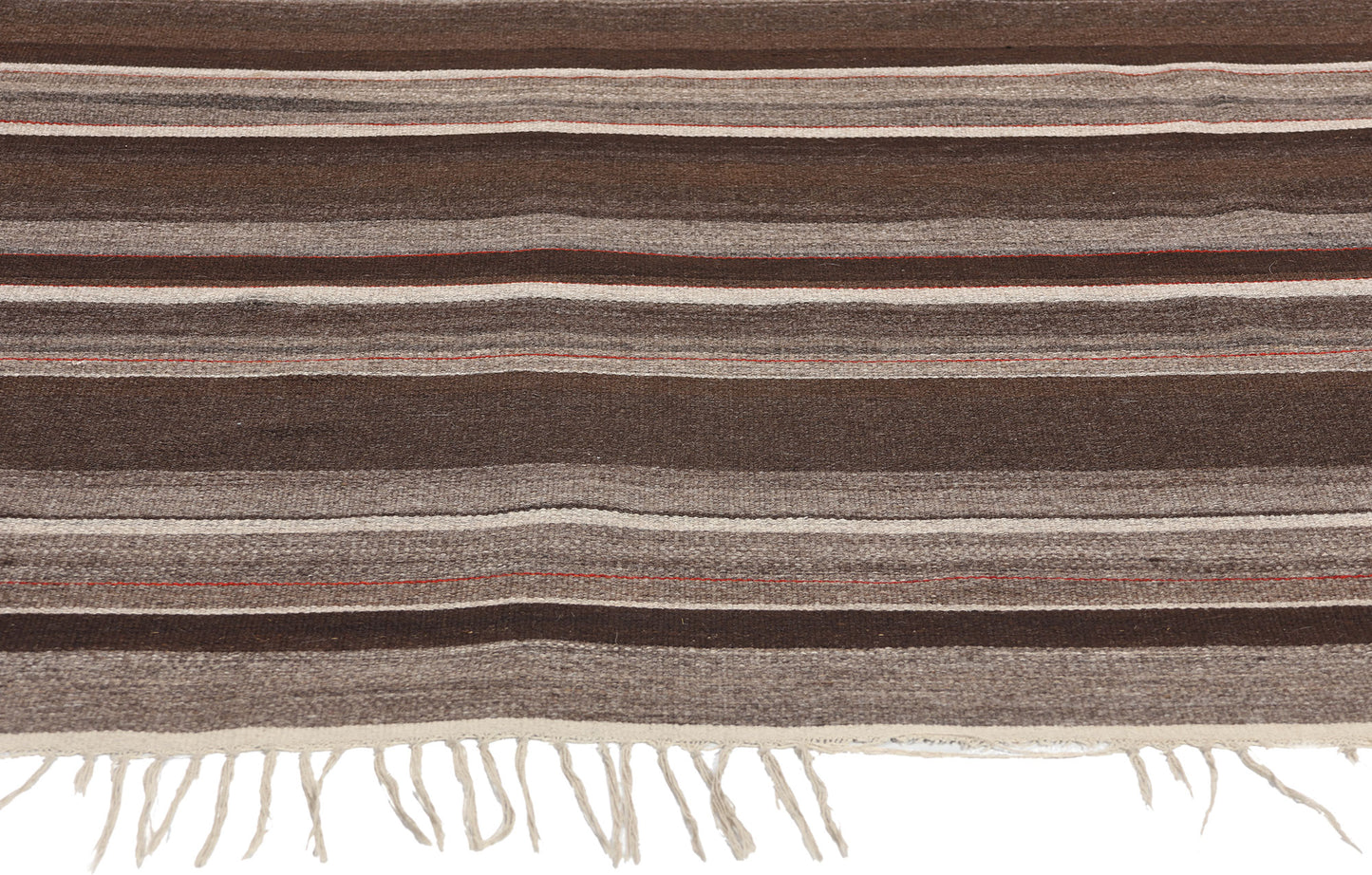 4 x 6 Vintage Rio Grande Chimayo Banded Blanket 78793