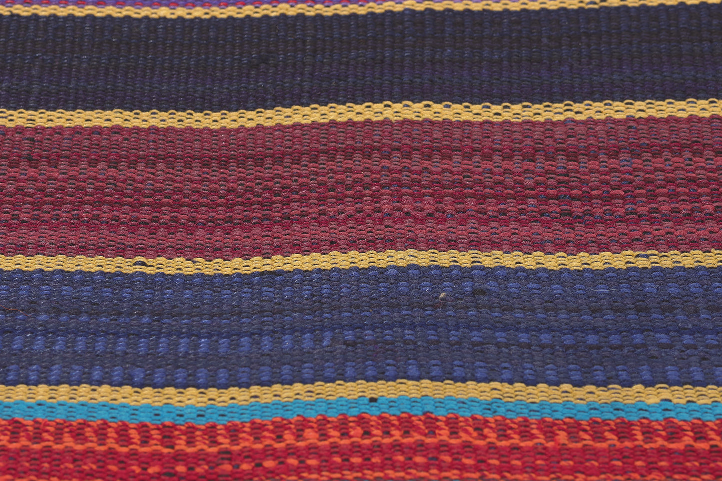 10 x 11 Vintage Turkish Striped Kilim Rug 60803