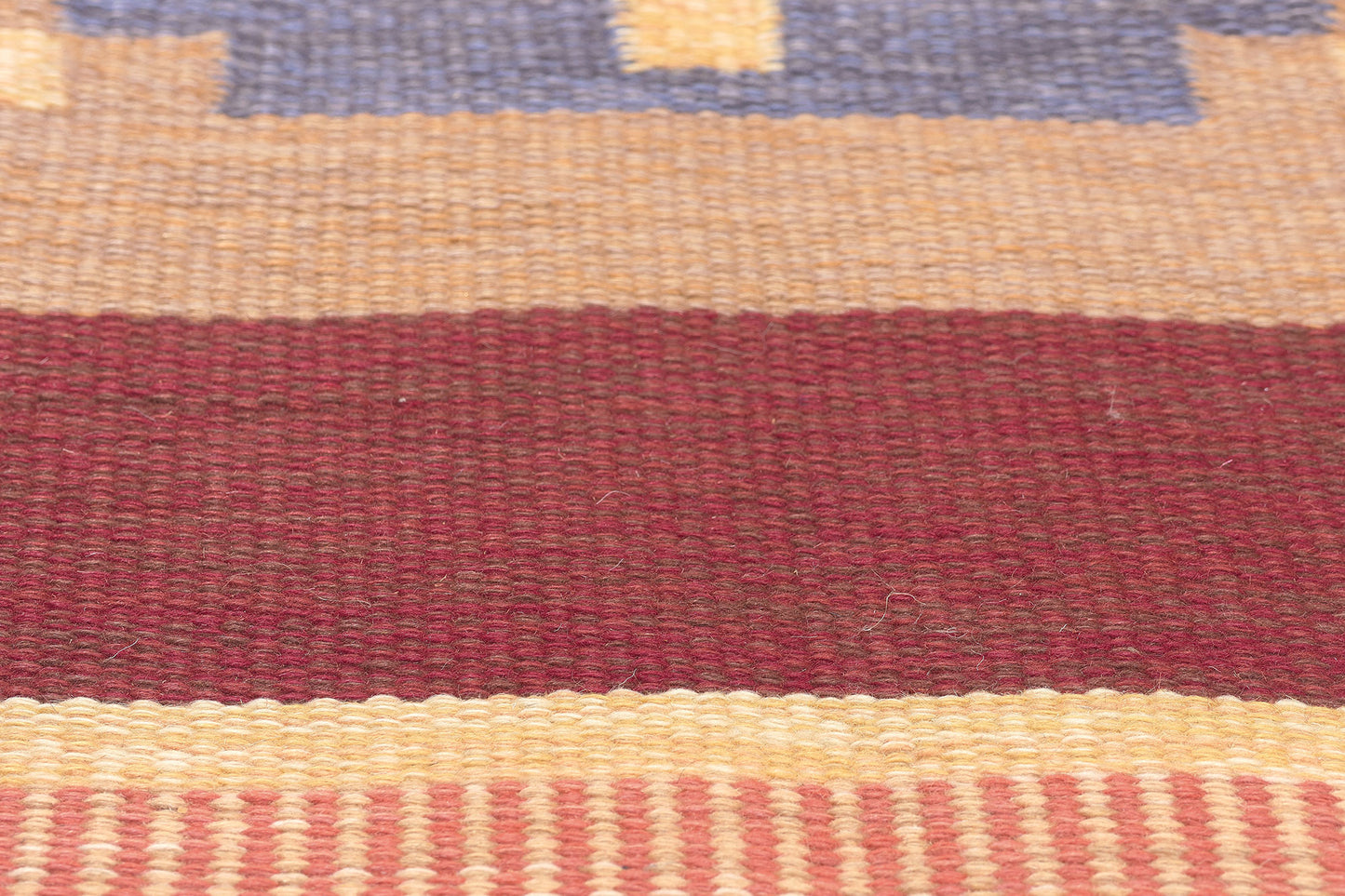 8 x 12 Anna Johanna Angstrom Vintage Swedish Rollakan Rug 77403