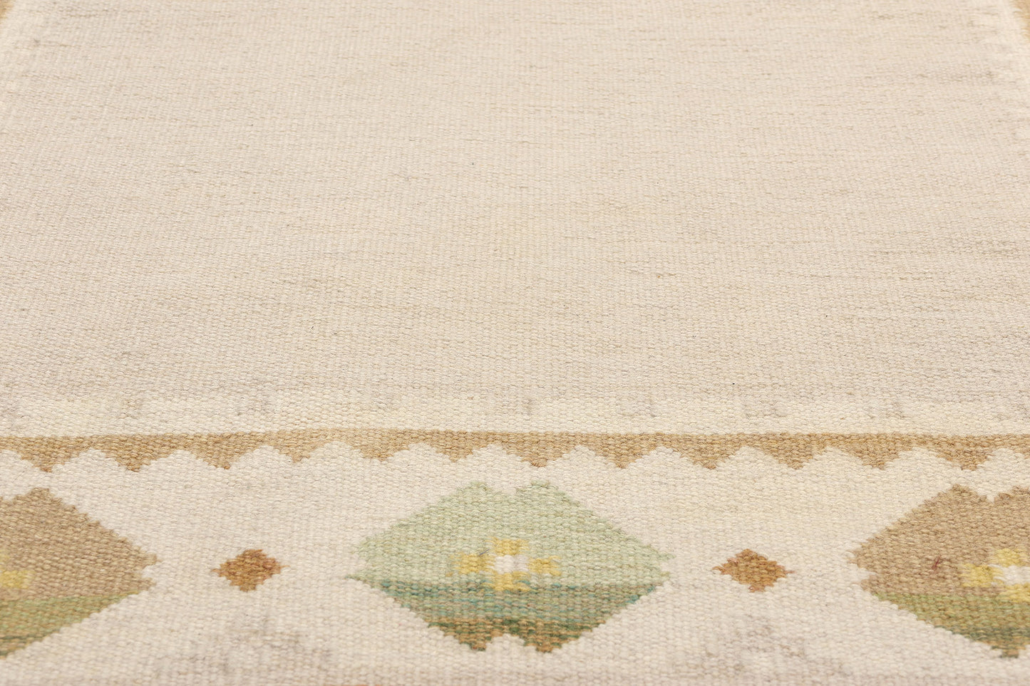 5 x 6 Vintage Swedish Rollakan Rug 78816