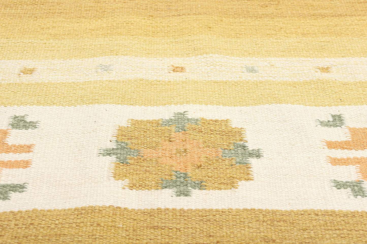 6 x 8 Vintage Swedish Rollakan Rug 78818