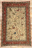 7 x 10 Vintage Persian Tabriz Hunting Rug 78766