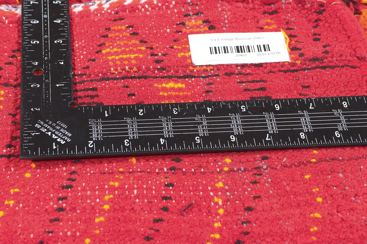 5 x 8 Vintage Talsint Moroccan Rug 20403