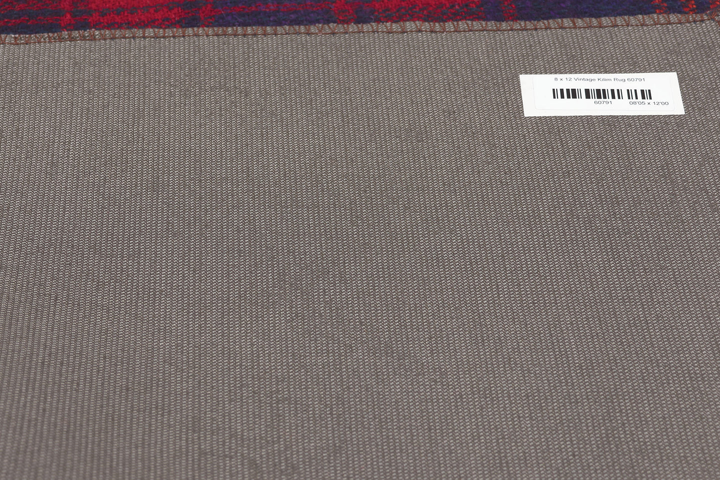 8 x 12 Vintage Tartan Plaid Rug 60791