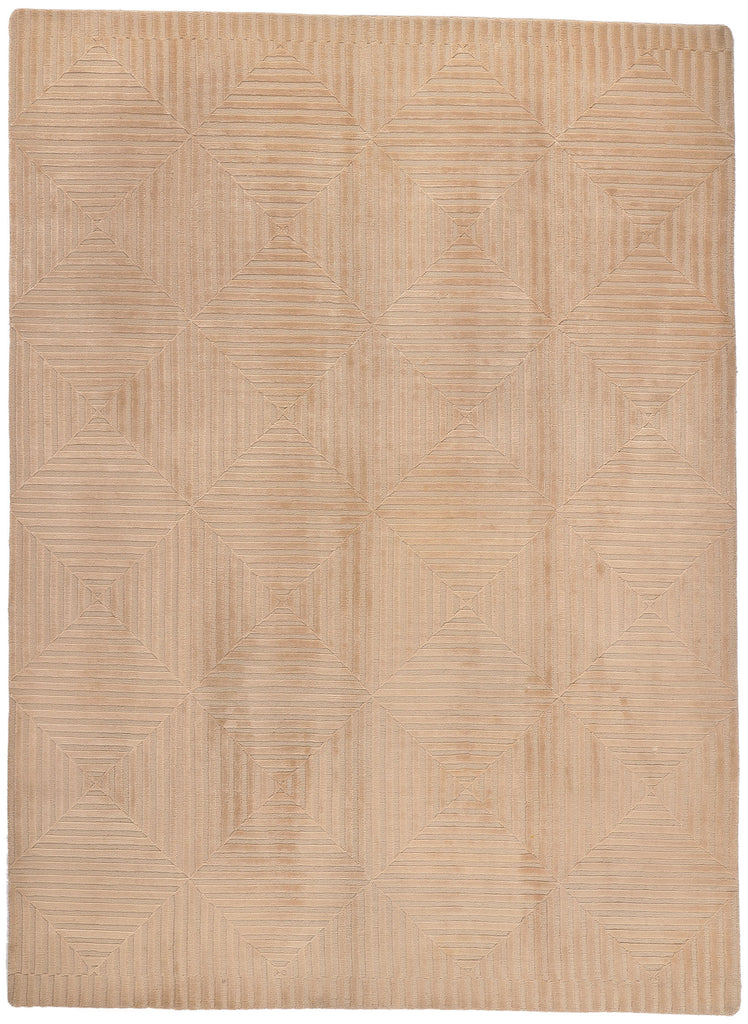 9 x 11 Vintage Tibetan High-Low Rug 77307