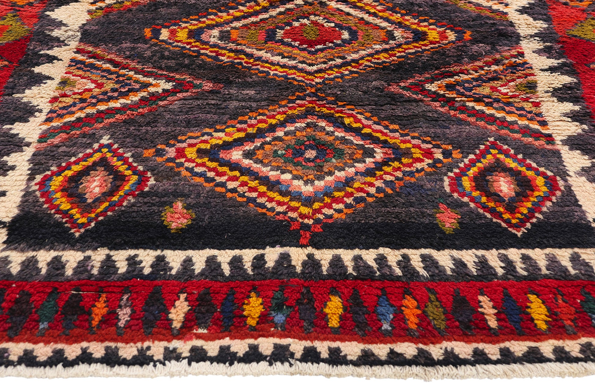 4 x 8 Vintage Persian Lori Rug 78851