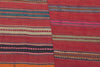 10 x 13 Vintage Turkish Striped Kilim Rug 60640