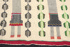 3 x 5 Vintage Yeibichai Navajo Rug 78812