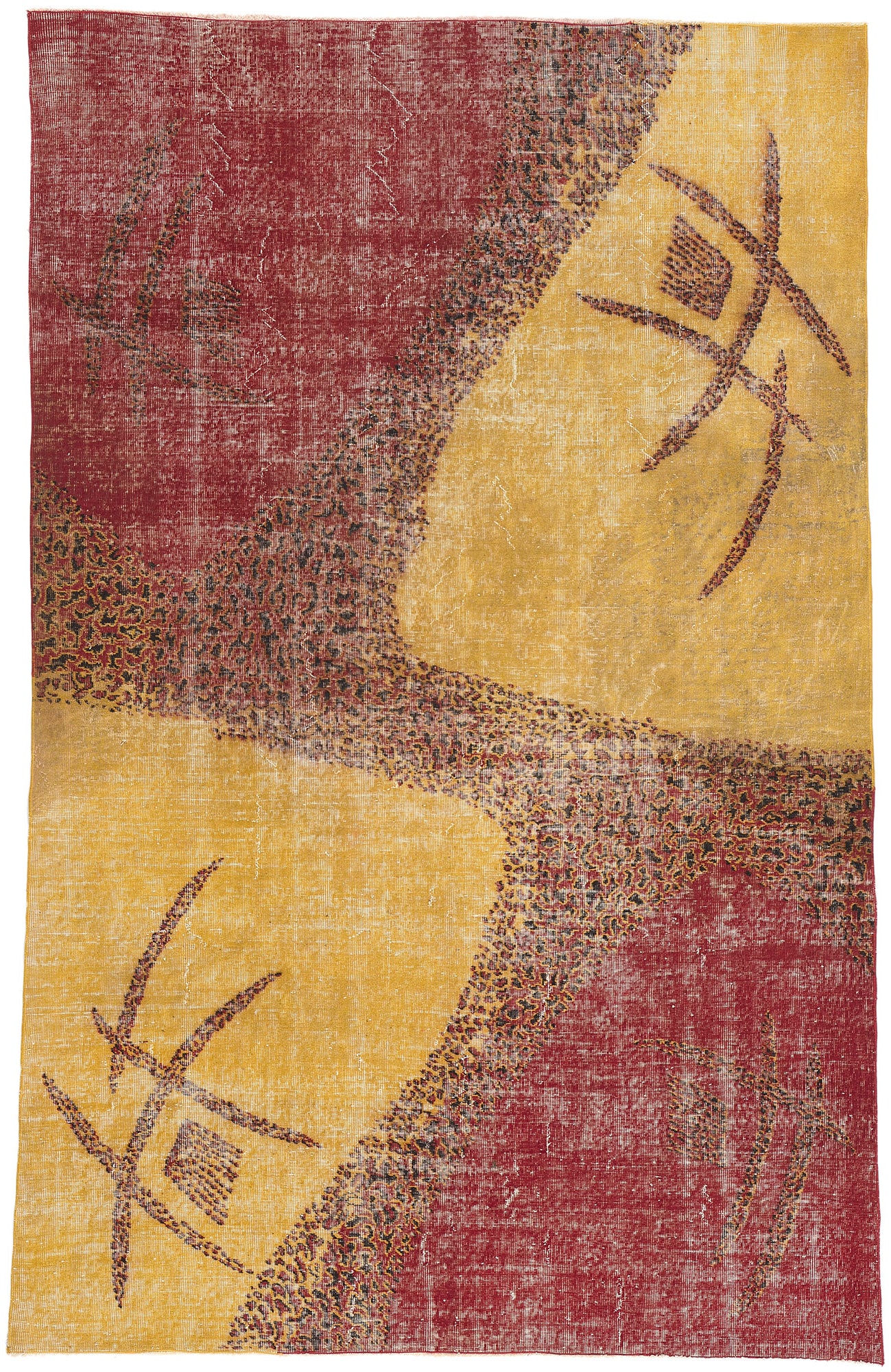7 x 10 Zeki Muren Vintage Turkish Sivas Rug 52015