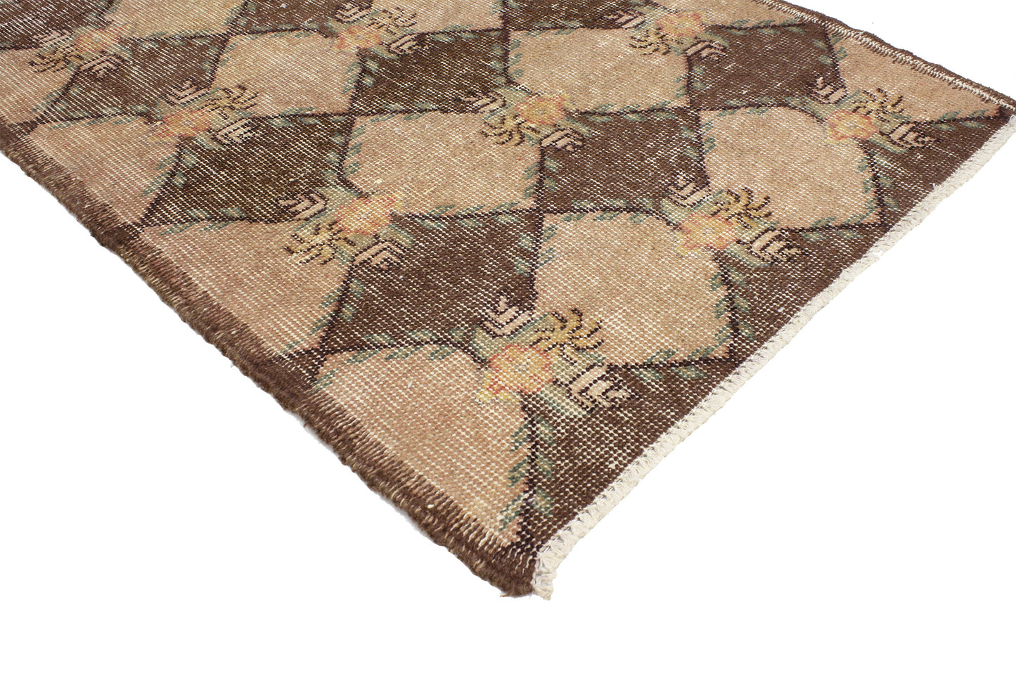 3 x 6 Vintage Turkish Sivas Rug 51909