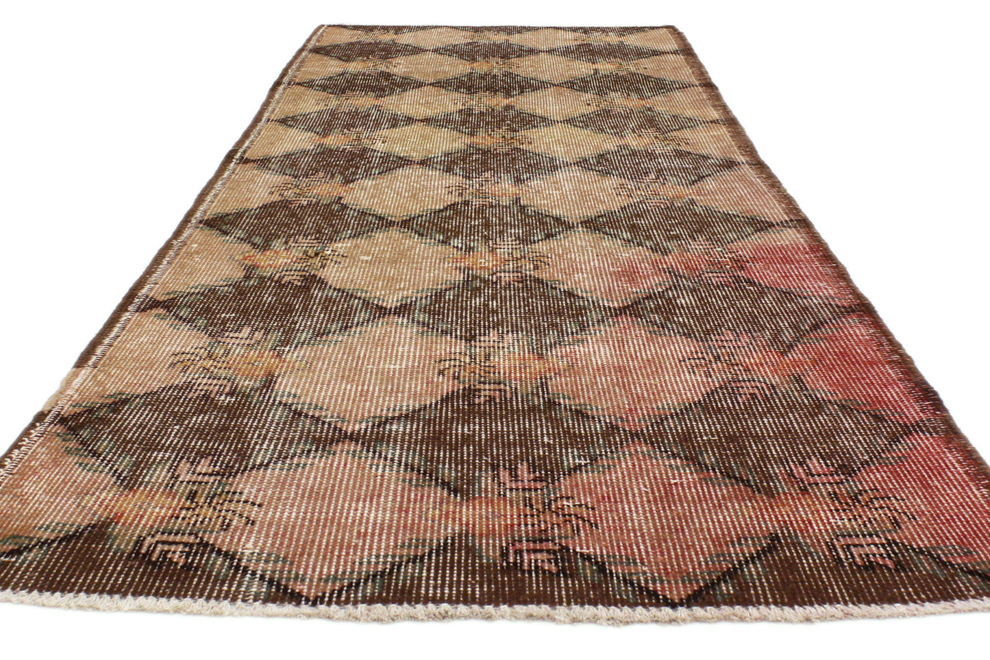 3 x 6 Vintage Turkish Sivas Rug 51909