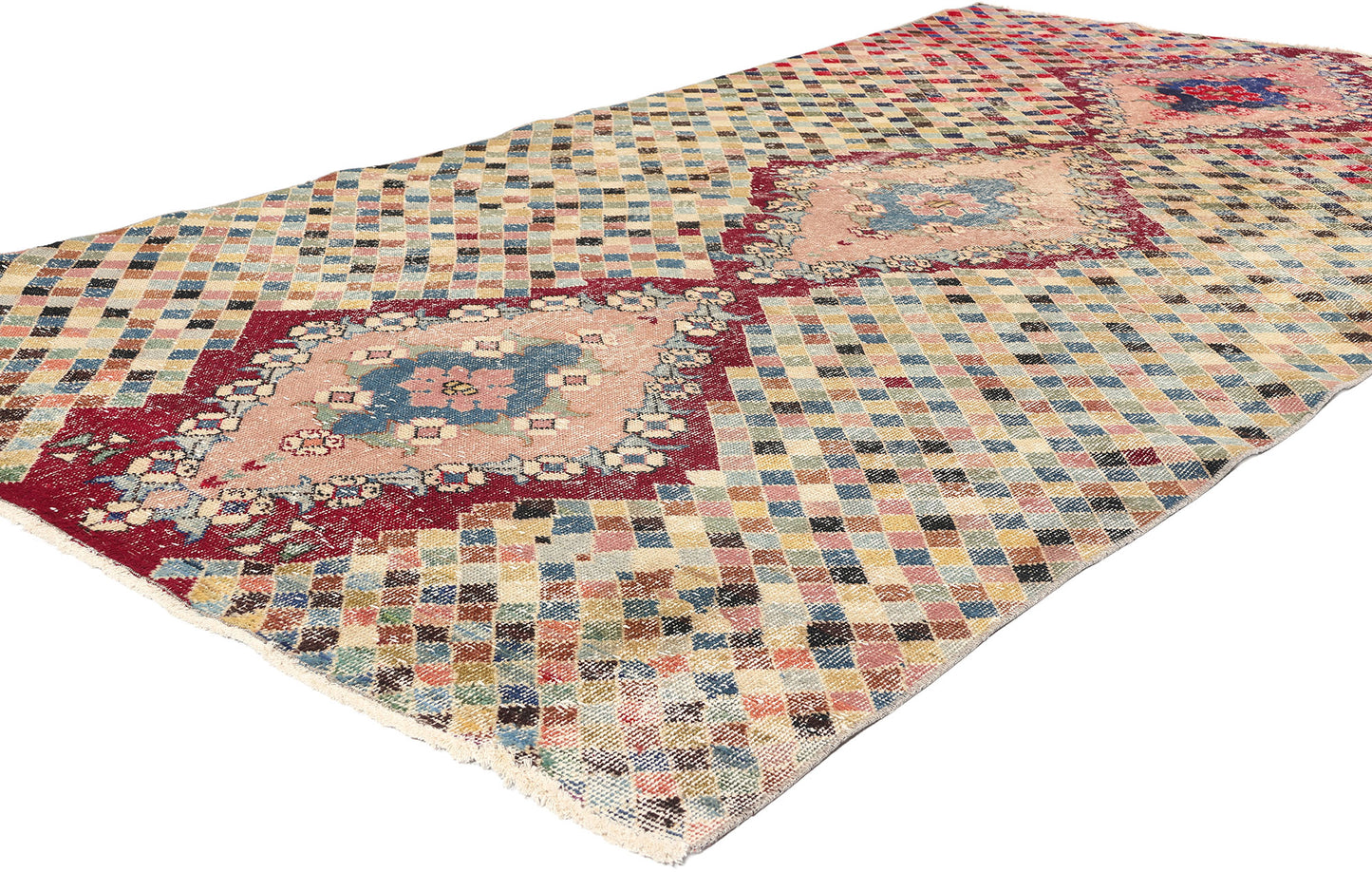 5 x 9 Zeki Muren Vintage Turkish Sivas Rug 53336