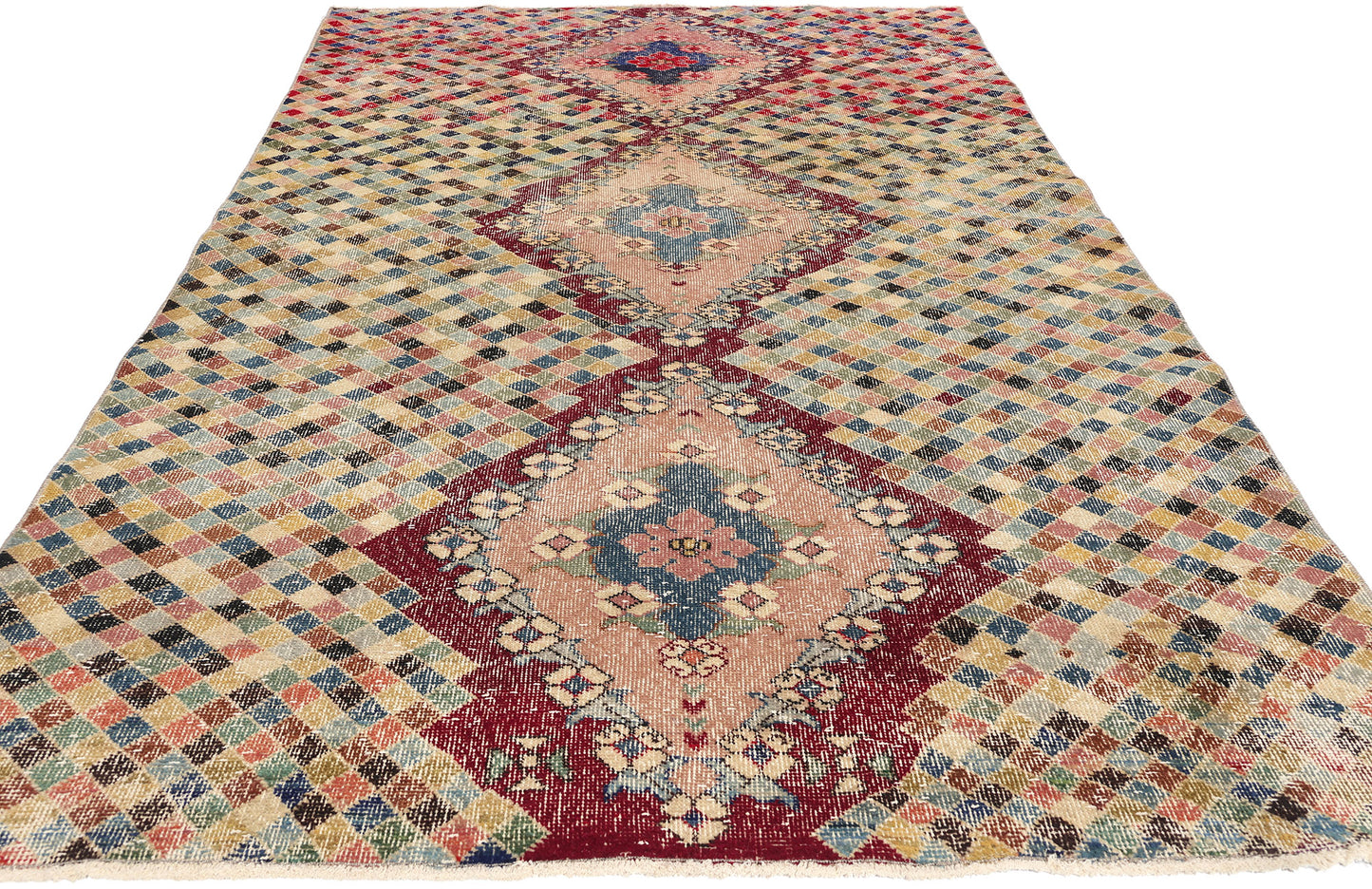 5 x 9 Zeki Muren Vintage Turkish Sivas Rug 53336