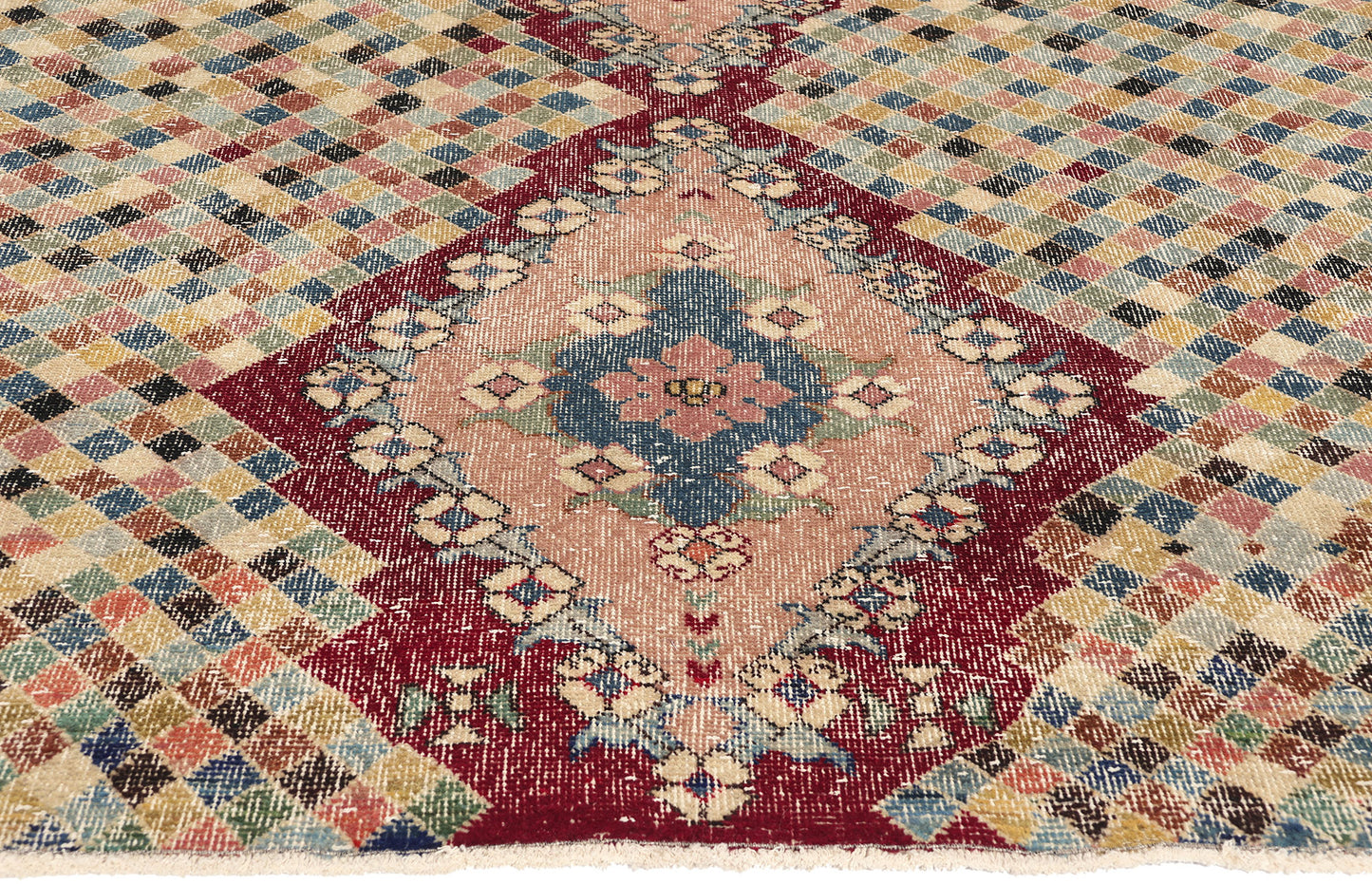 5 x 9 Zeki Muren Vintage Turkish Sivas Rug 53336
