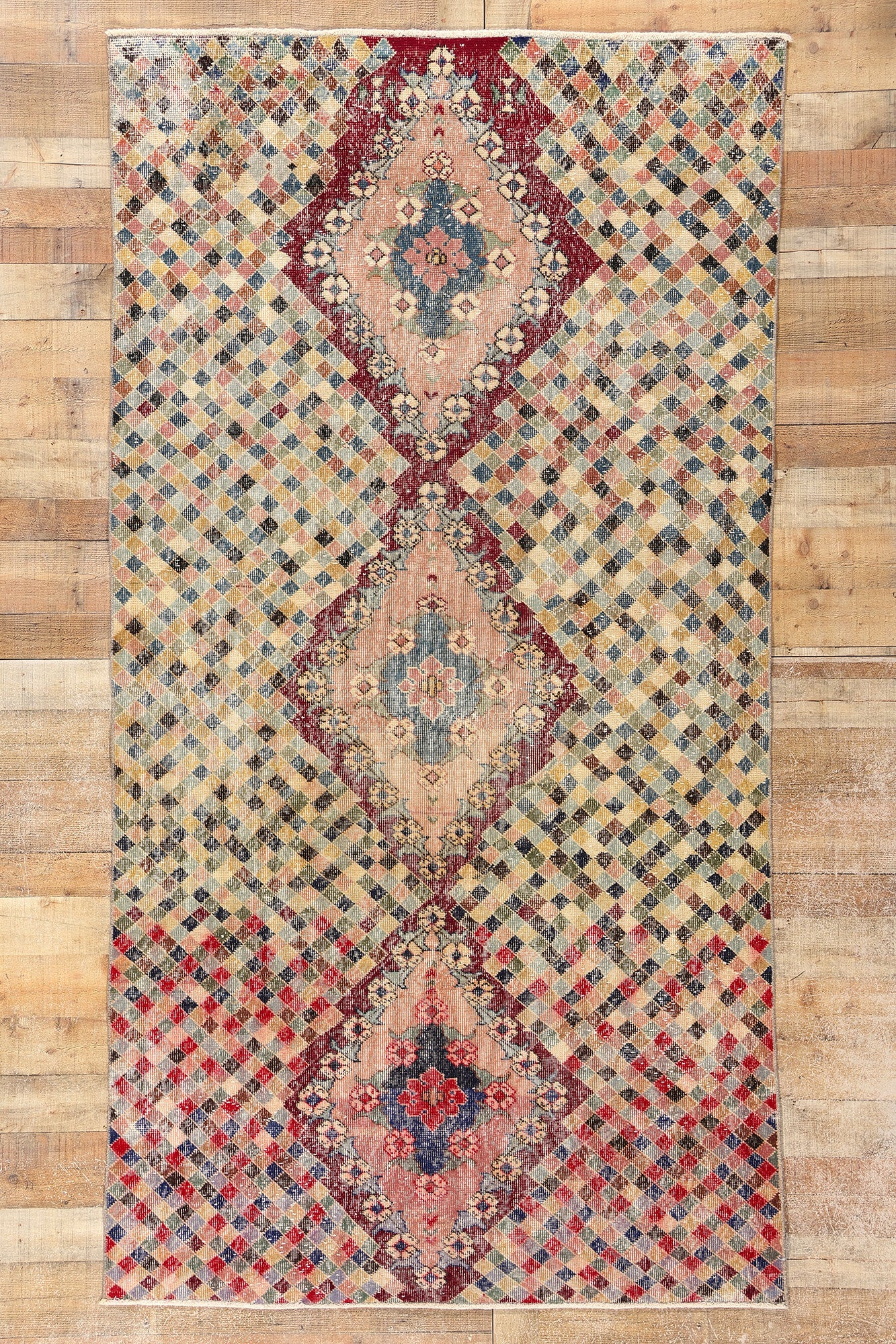 5 x 9 Zeki Muren Vintage Turkish Sivas Rug 53336