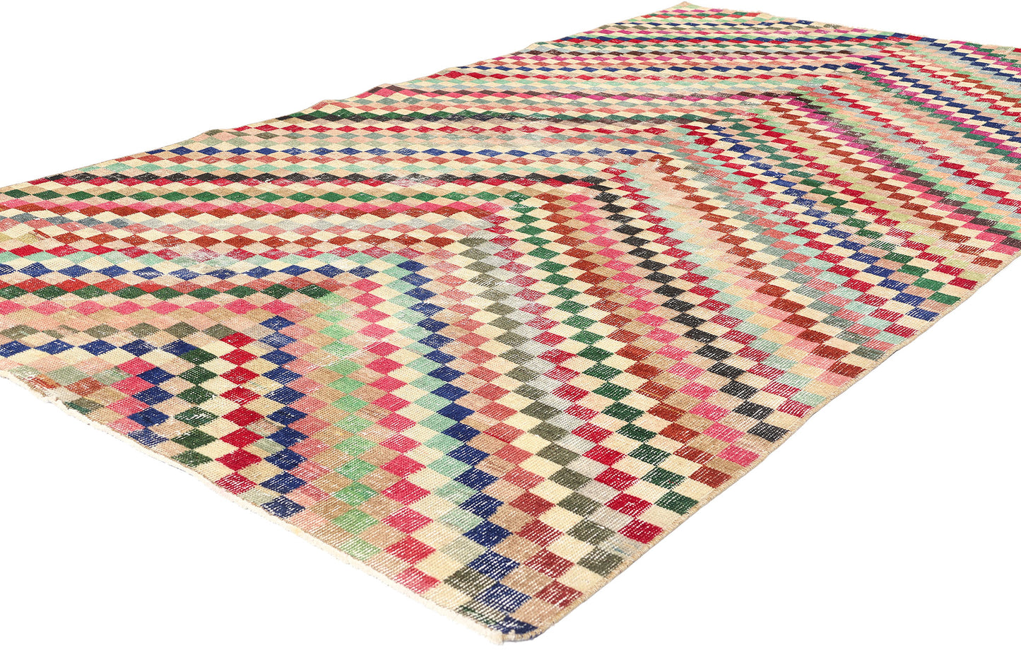 5 x 9 Zeki Muren Vintage Turkish Sivas Rug 53361
