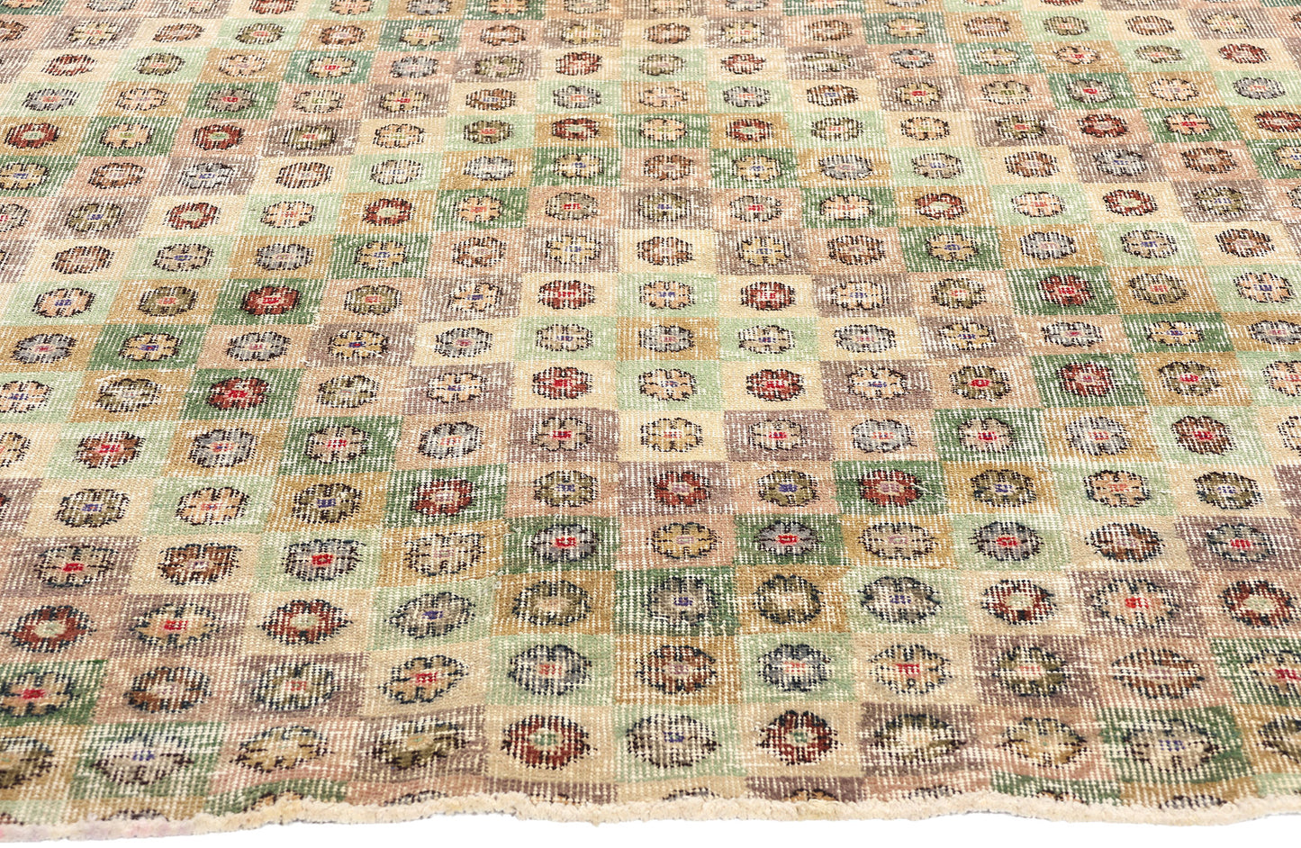5 x 8 Zeki Muren Vintage Turkish Sivas Rug 51998