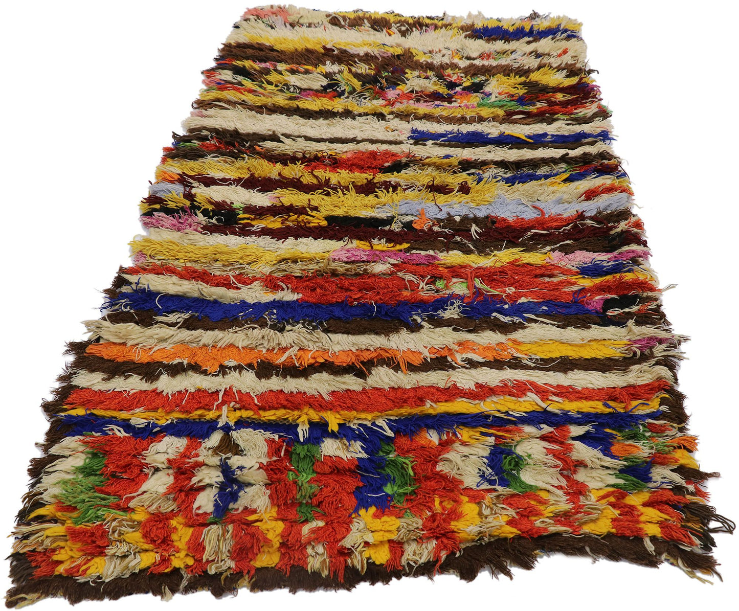 3 x 5 Vintage Moroccan Azilal Rug 21593