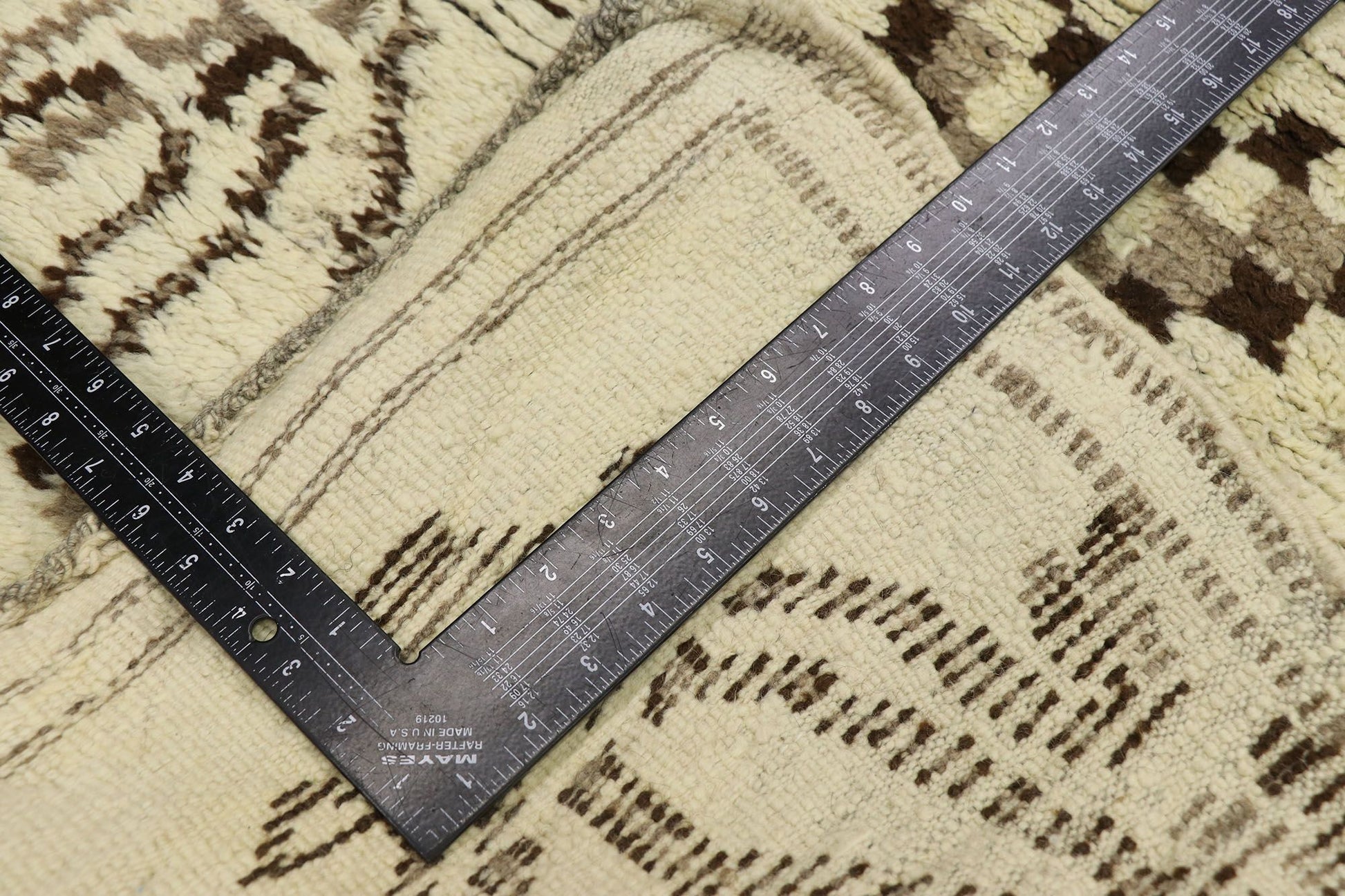 3 x 6 Vintage Moroccan Azilal Rug 21573