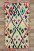 3 x 6 Vintage Moroccan Azilal Rug 21596