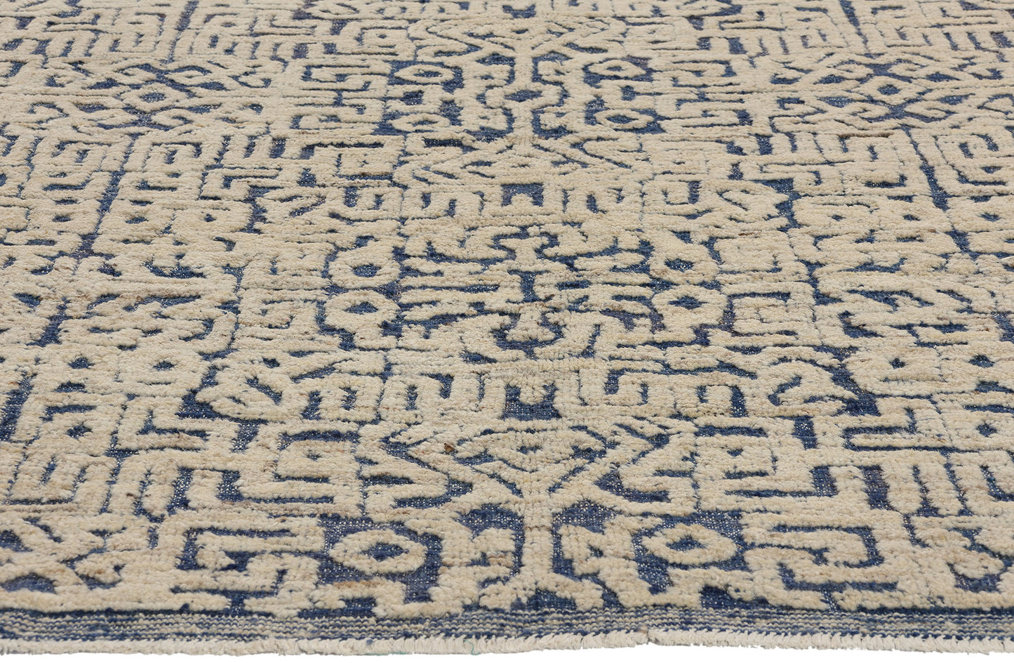 8 x 10 Modern Geometric Moroccan High-Low Rug 81055