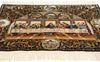 2 x 3 Chinese Tableau The Last Supper Silk Rug 78776