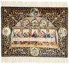 2 x 3 Chinese Tableau The Last Supper Silk Rug 78776