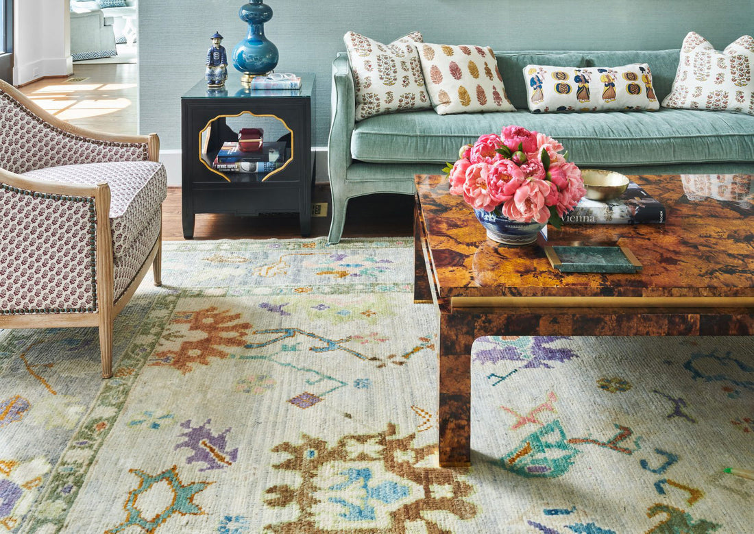 Using Pantone's Color of the Year to Decorate with Vintage Rugs