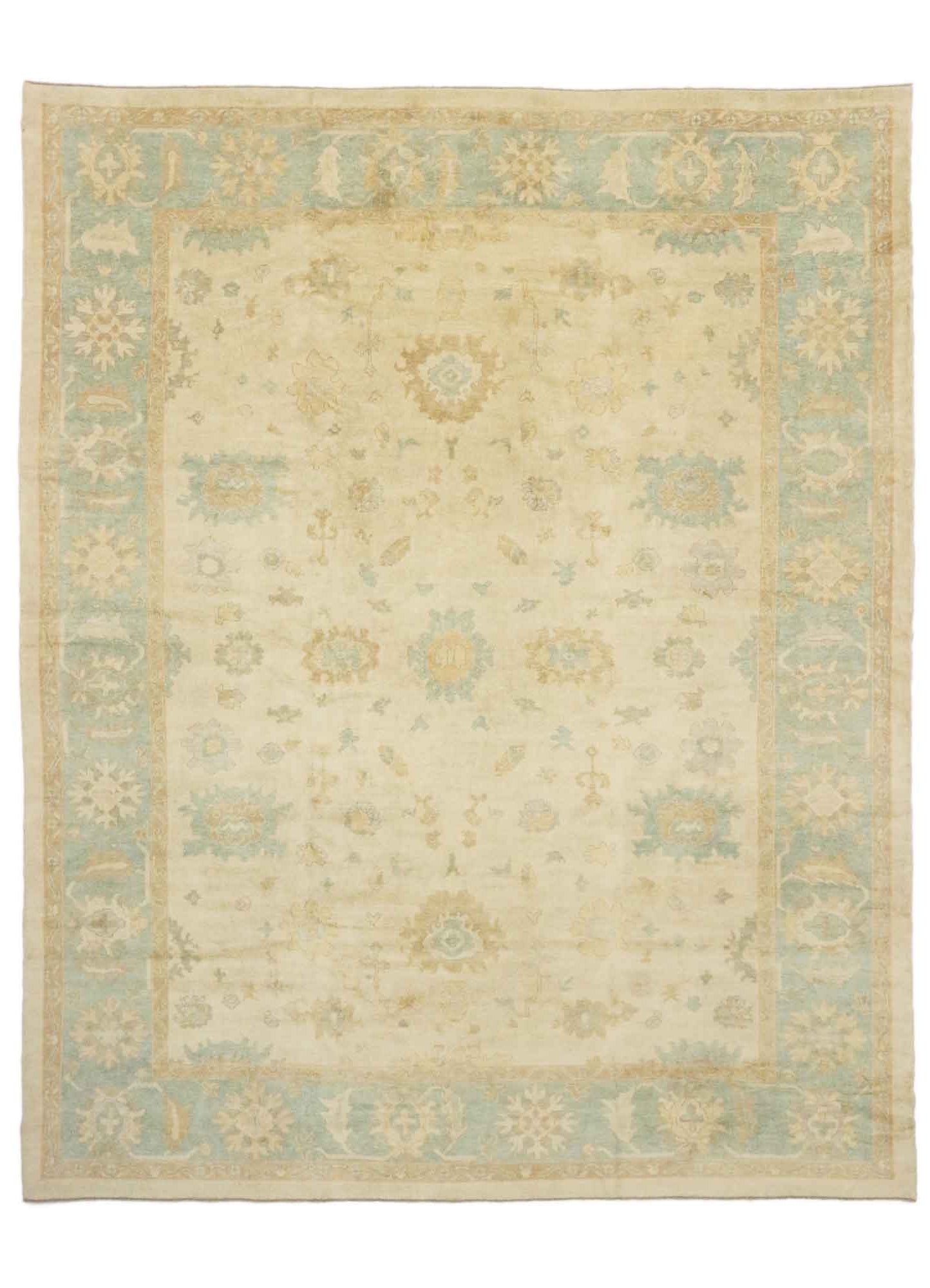 13 x 16 Turkish Oushak Rug 50731
