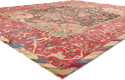 9 x 12 Modern Afghan Bijar Rug 15000